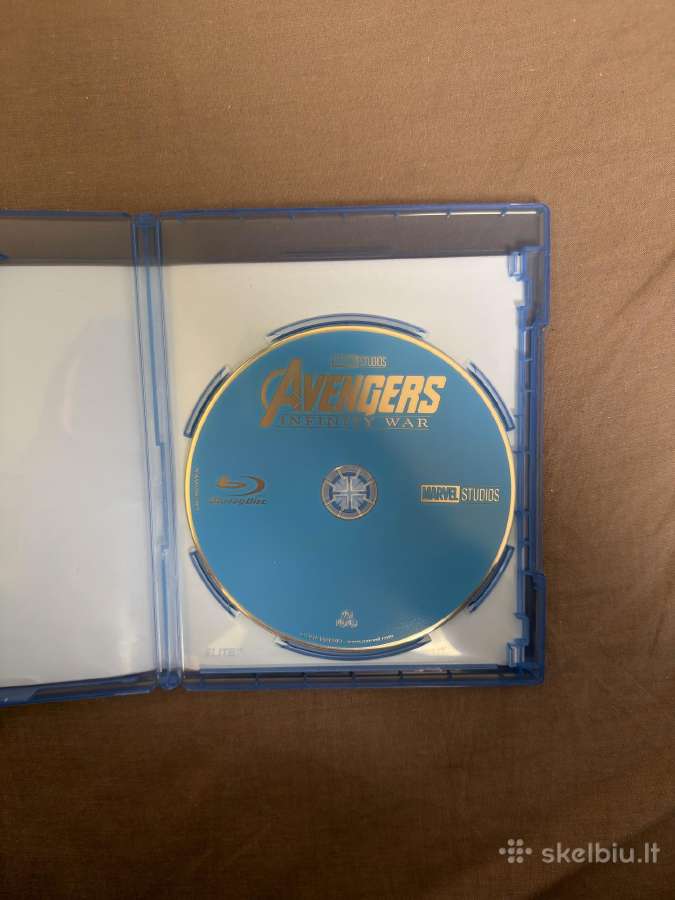 Avengers Infinity War Bluray diskas - nuotraukos Nr. 7