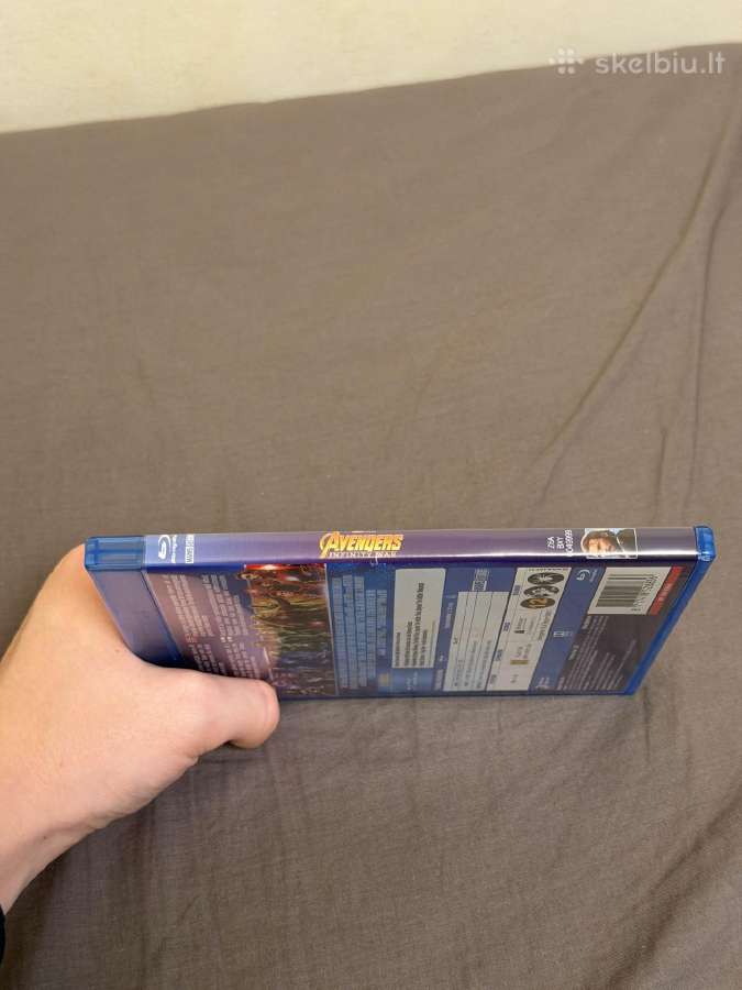 Avengers Infinity War Bluray diskas - nuotraukos Nr. 10