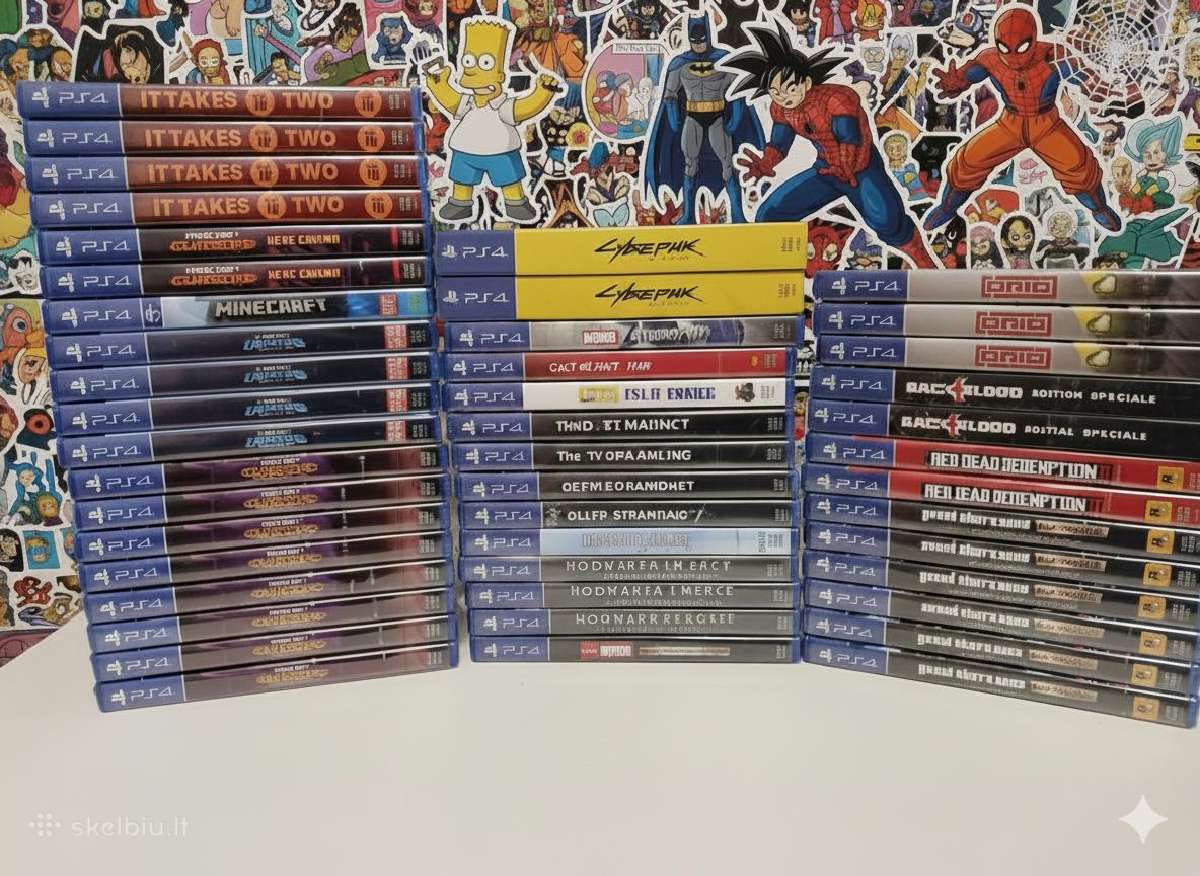 Playstation 4 žaidimai / Ps4 / Playstation 5 / Ps5