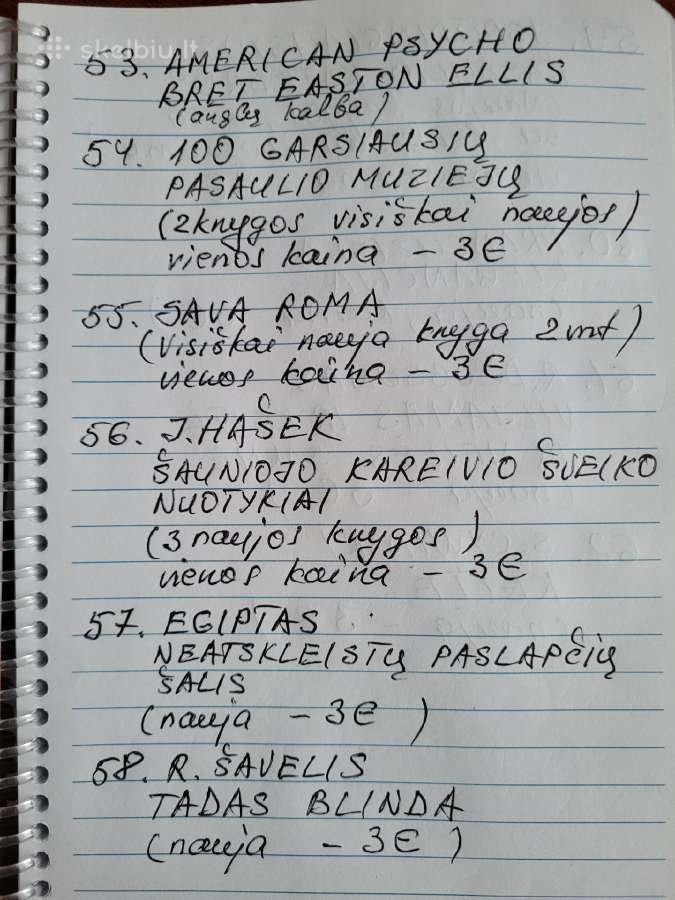 Parduodamos senos knygos - nuotraukos Nr. 21