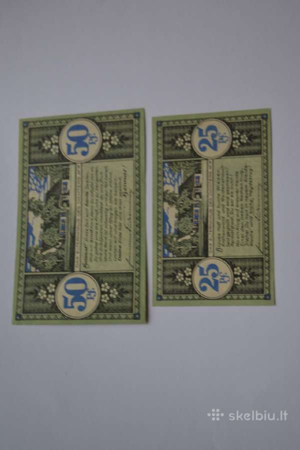 Silutes banknotai Unc - nuotraukos Nr. 2