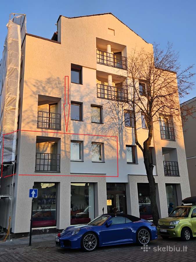 Nuomojamas 38 kvm. butas Klaipėda, Teatro aikštė