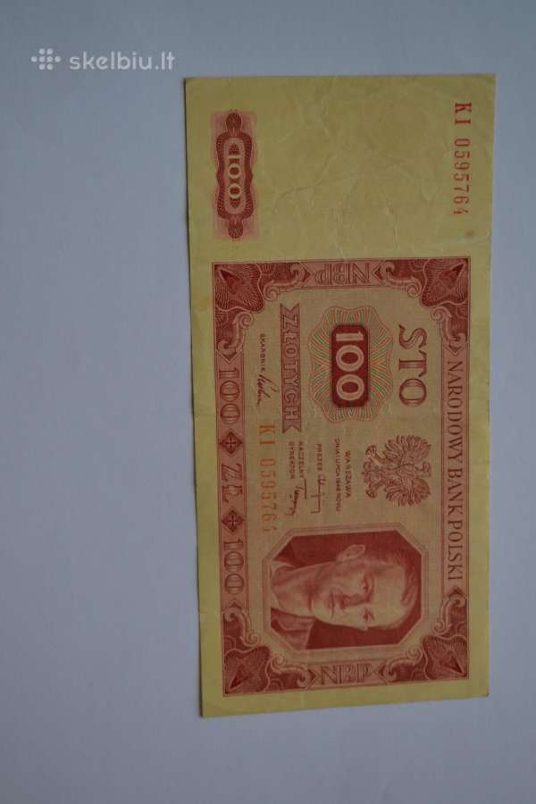 100 zlotu 1948 m.