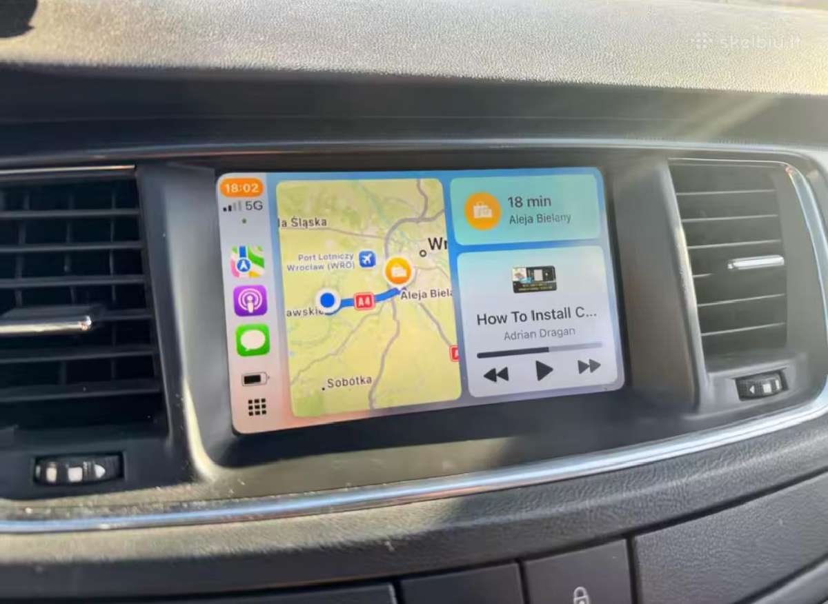 Android auto carplay sistema - nuotraukos Nr. 16