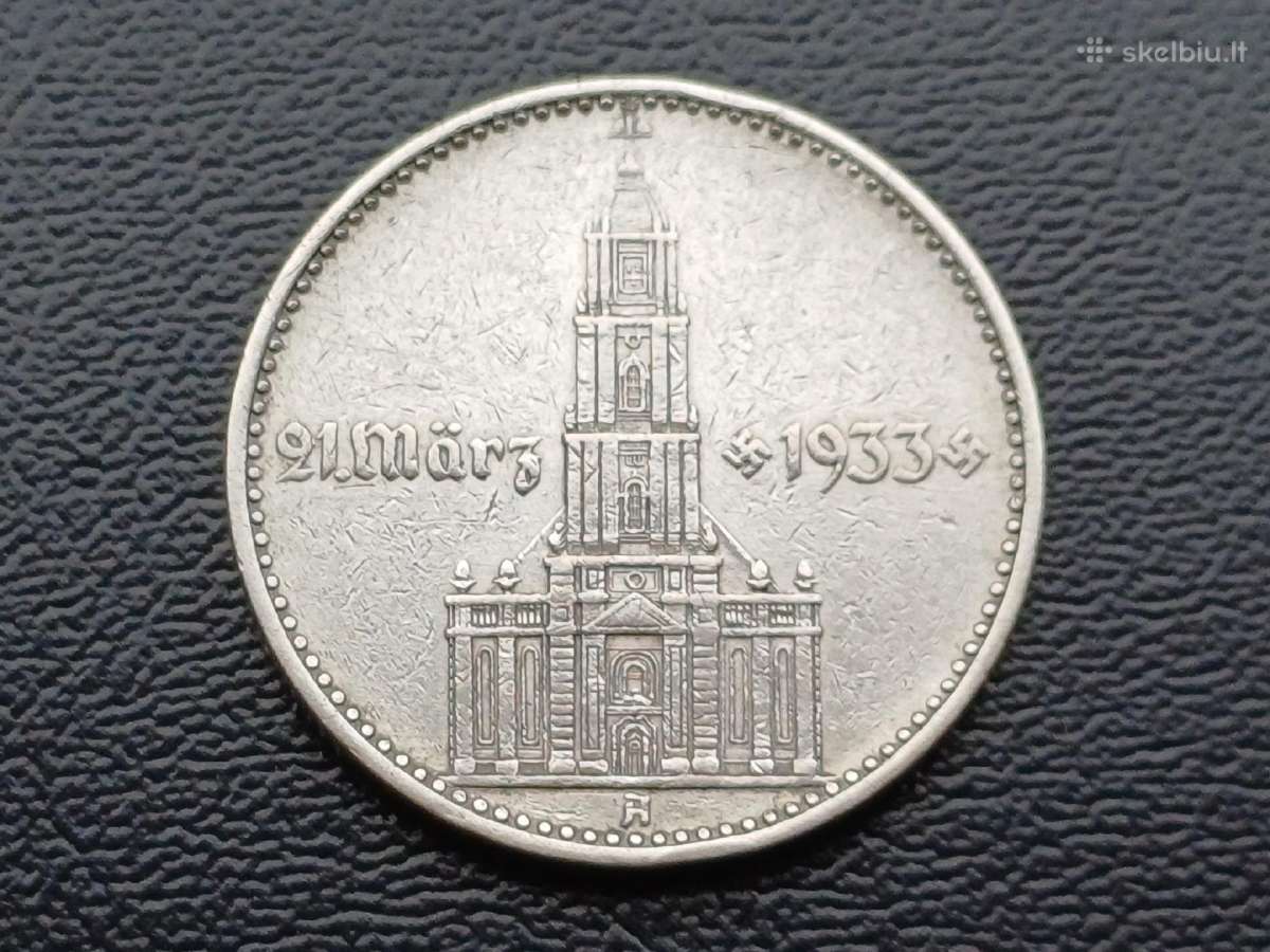 2 markes 1934m. sidabras