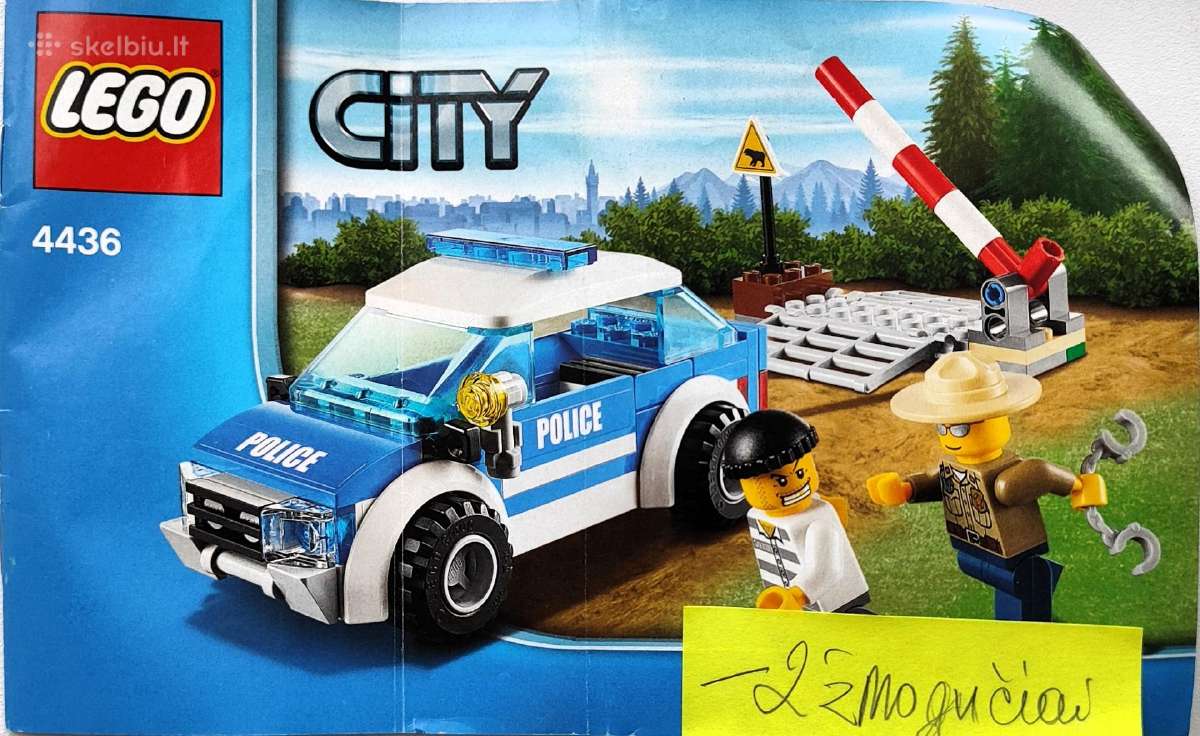 Vilniuje parduodamas nepilnas Lego City 4436
