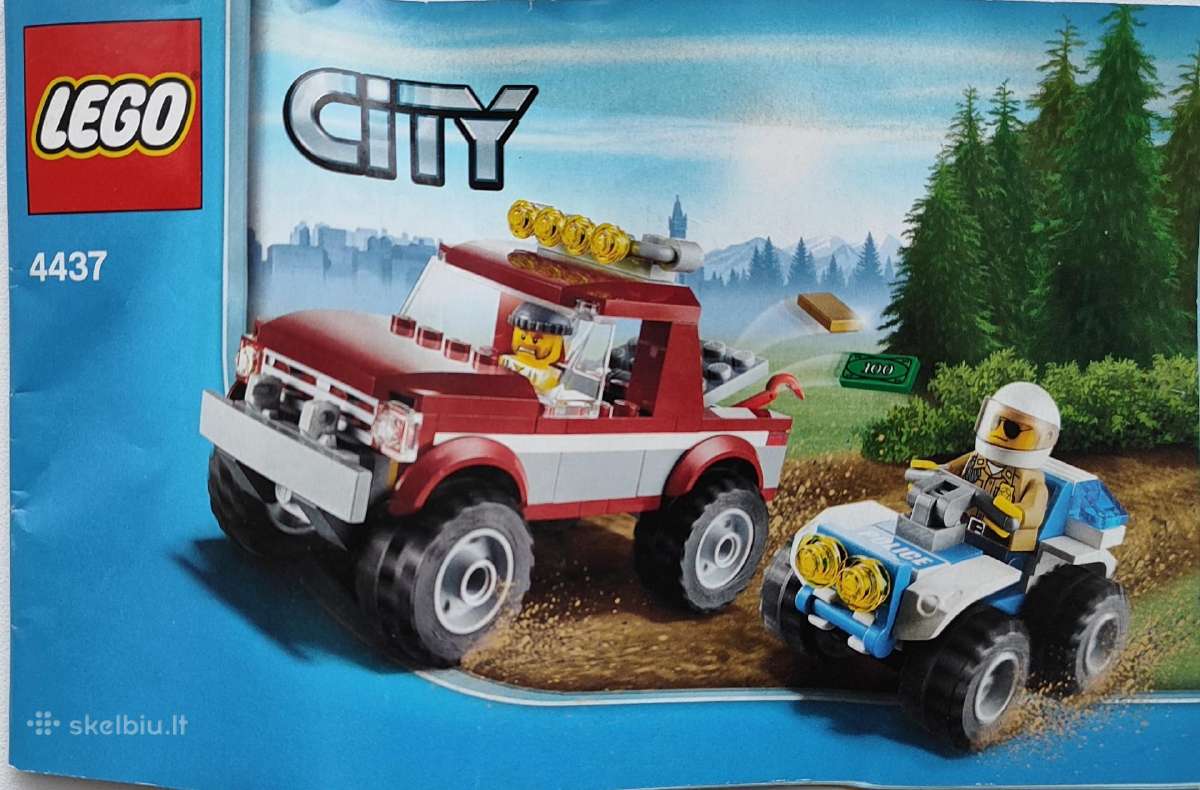 Vilniuje parduodamas nepilnas Lego City 4437