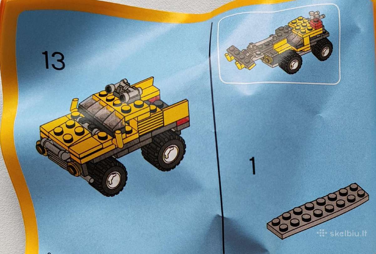 Vilniuje parduodamas Lego Creator 6742 Mini Off-ro - nuotraukos Nr. 4