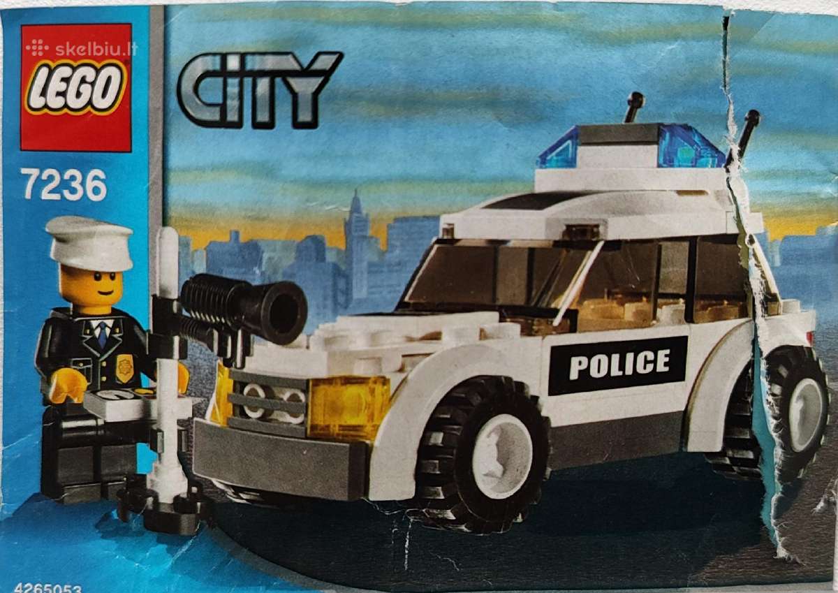 Vilniuje parduodamas nepilnas Lego City 7236
