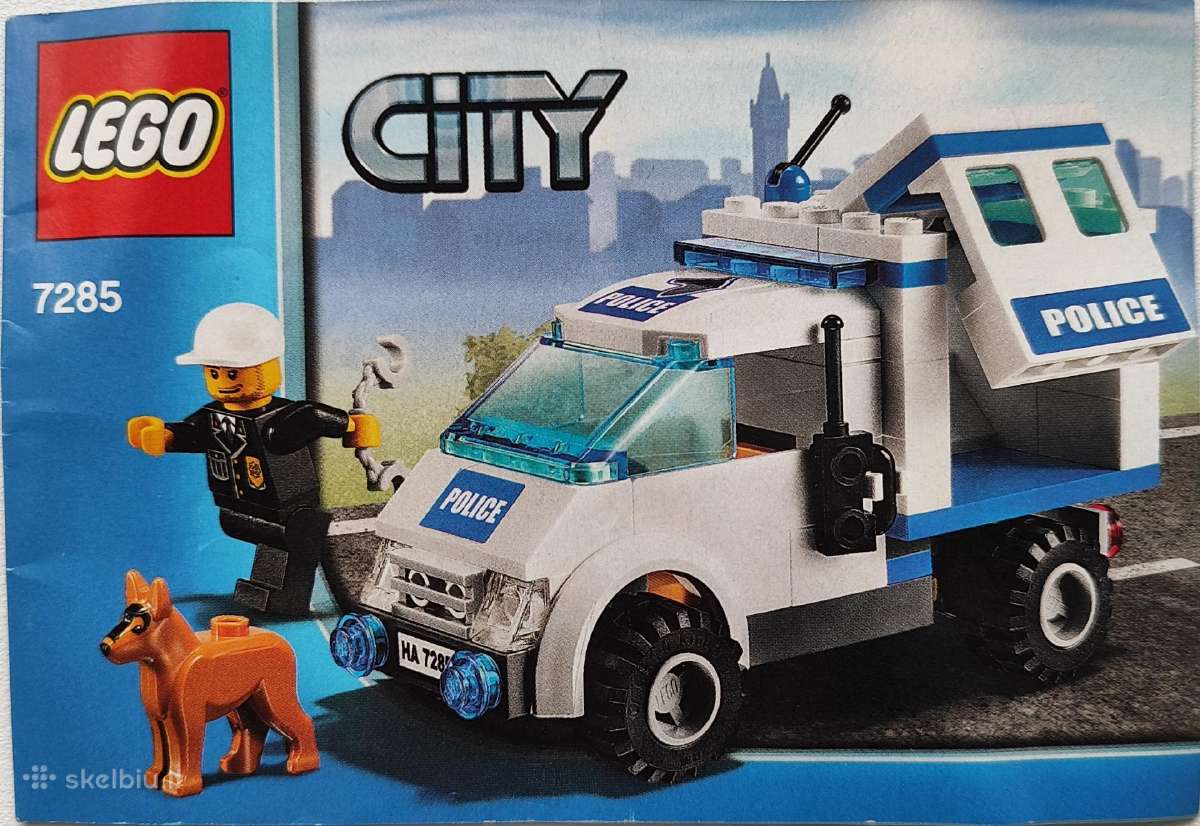 Vilniuje parduodamas Lego City 7285 Police Dog