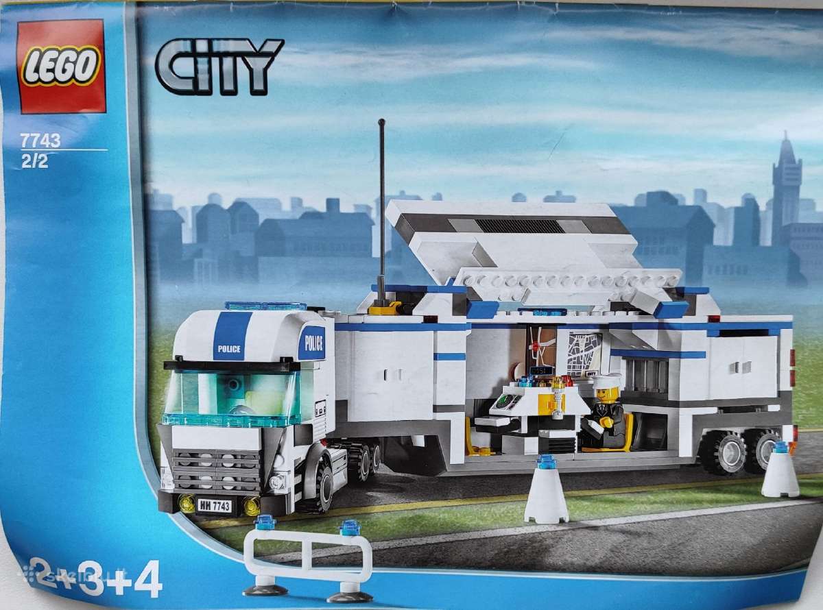Vilniuje parduodamas Lego City 7743 Police Truck - nuotraukos Nr. 2
