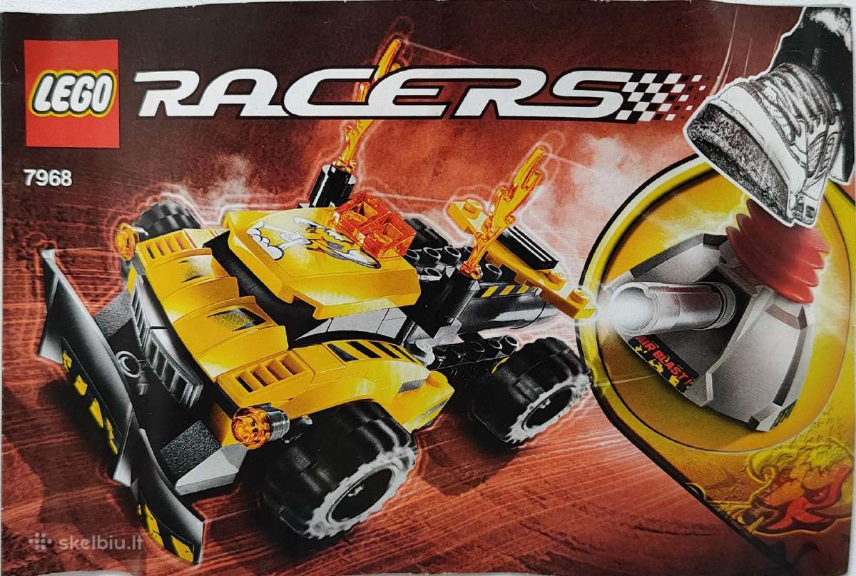 Vilniuje parduodamas Lego Racers 7968 Strong