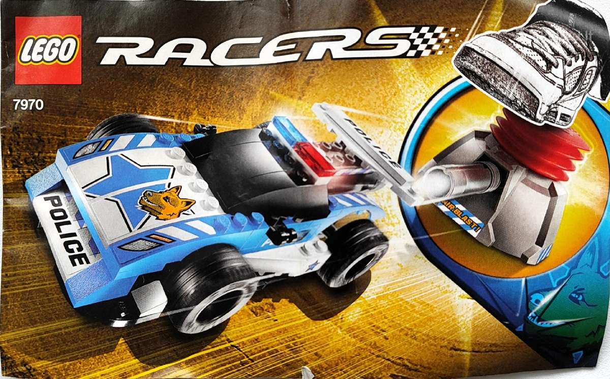 Vilniuje parduodamas Lego Racers 7970 Hero
