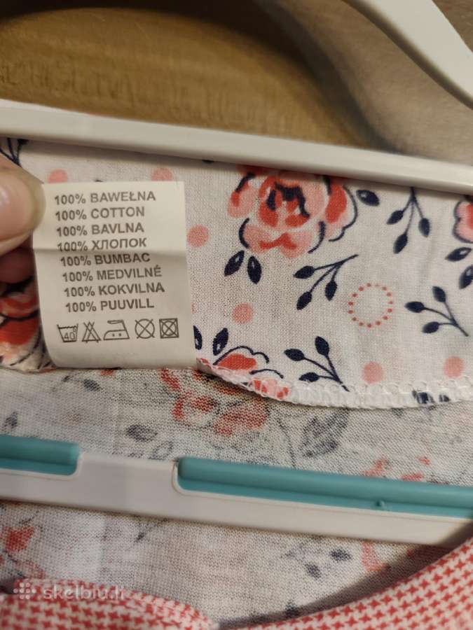 Medvilniniai naktiniai trumpomis rankovėmis - nuotraukos Nr. 10