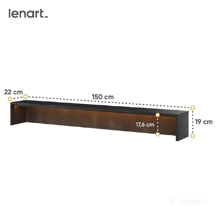Lentyna/stovas monitoriui Lenart - nuotraukos Nr. 2