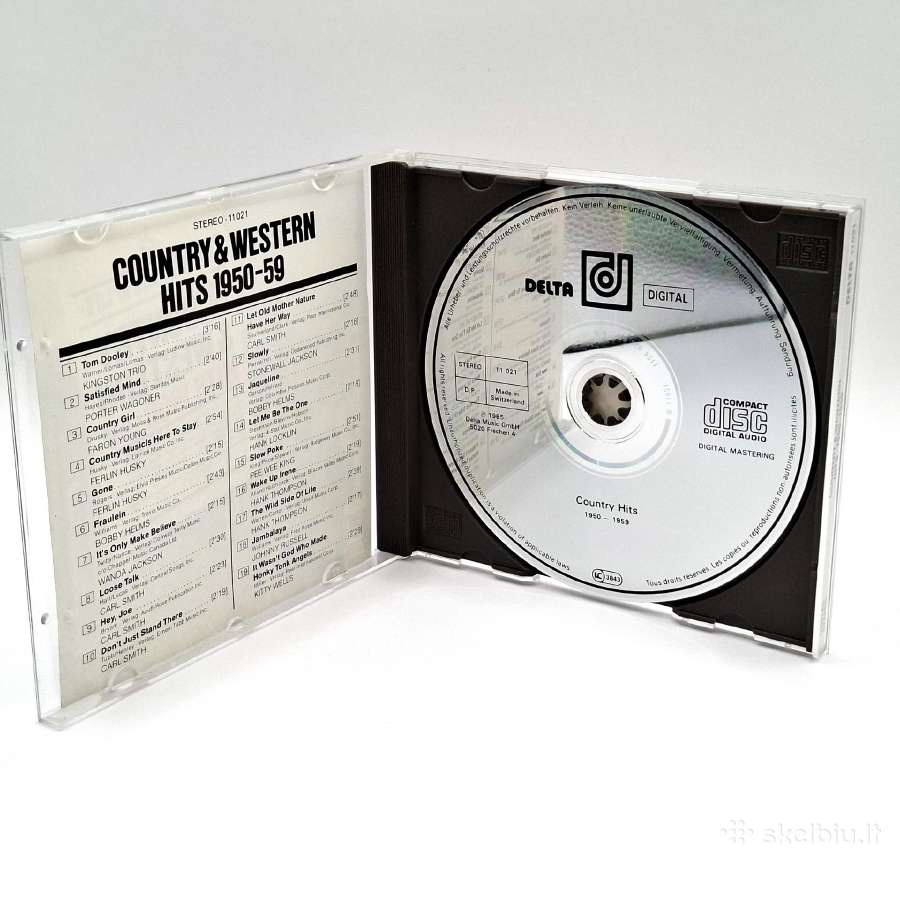 Country & Western Hits 1950 - 59 Vol. 1 (CD) - nuotraukos Nr. 3