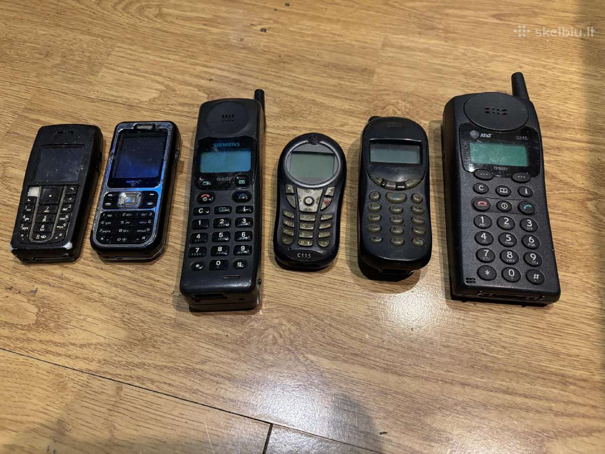 Telefonai visi uz 30eur