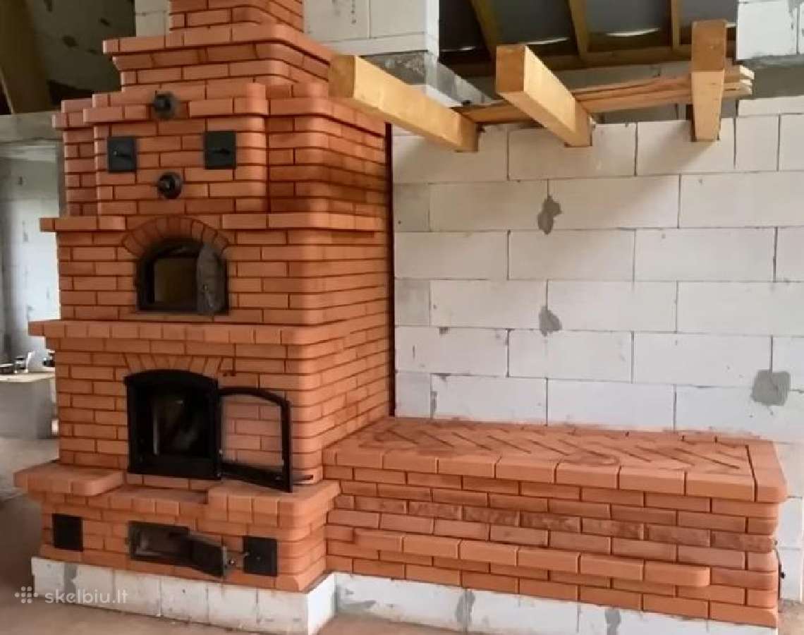 Židiniai, koklinės krosnys ir barbekiu kompleksai. - nuotraukos Nr. 19