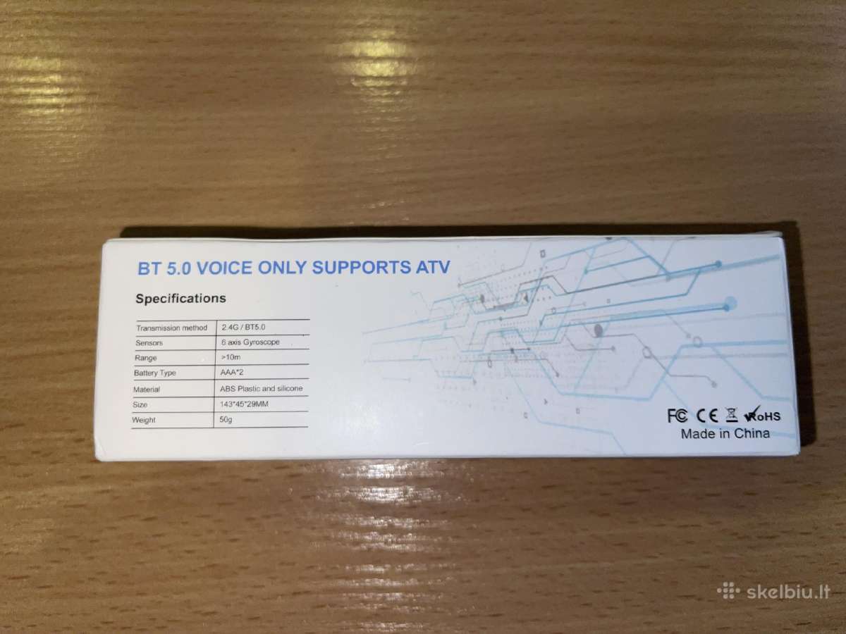 Distancinio valdymo pultels "G10s Pro Air mouse" - nuotraukos Nr. 2