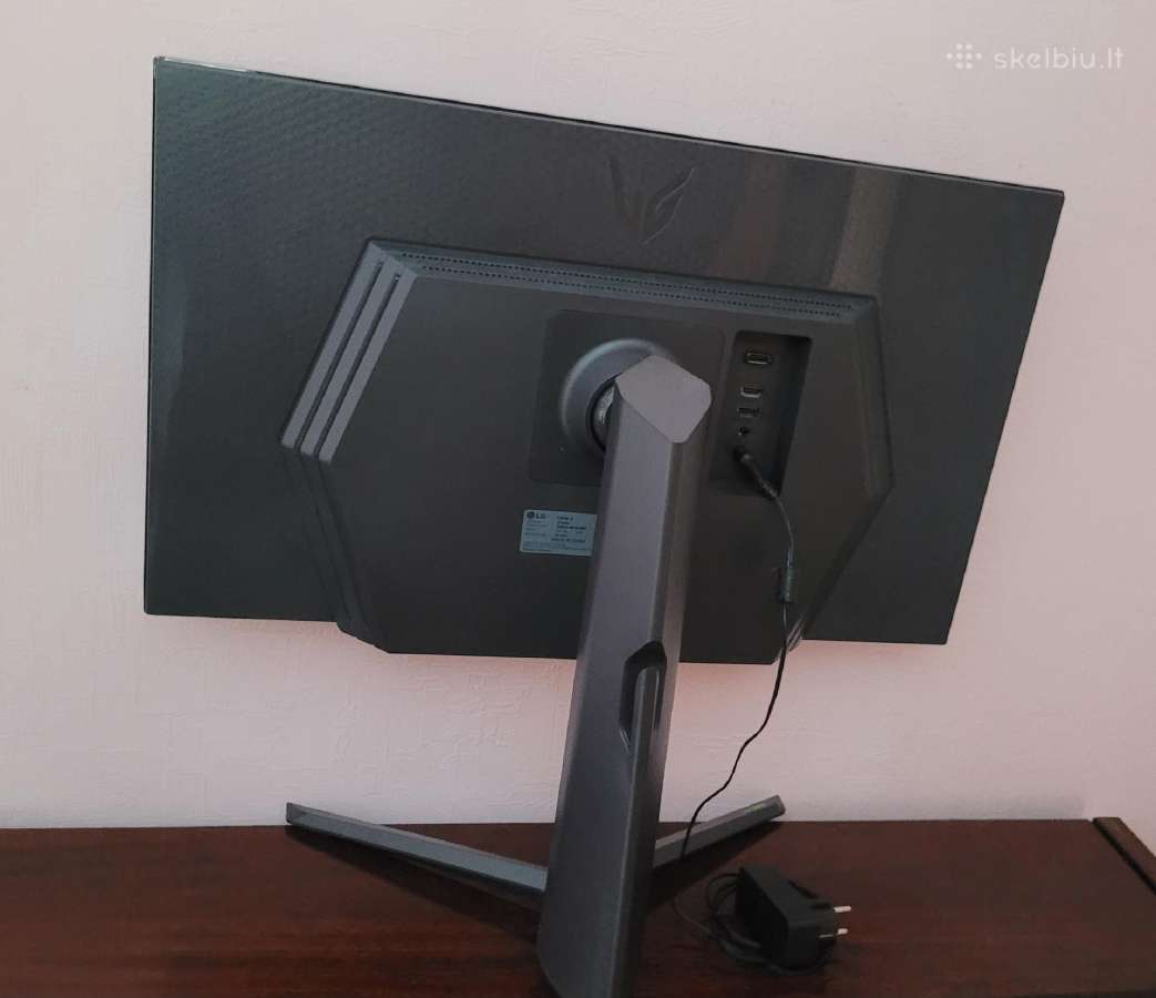 27" ultra gear LG 27gr75q 165hz 2024 su defektu - nuotraukos Nr. 12