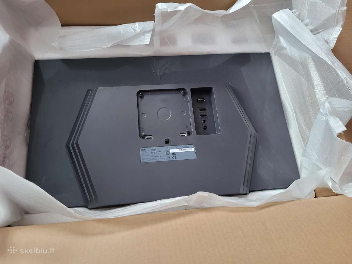 27" ultra gear LG 27gr75q 165hz 2024 su defektu - nuotraukos Nr. 8
