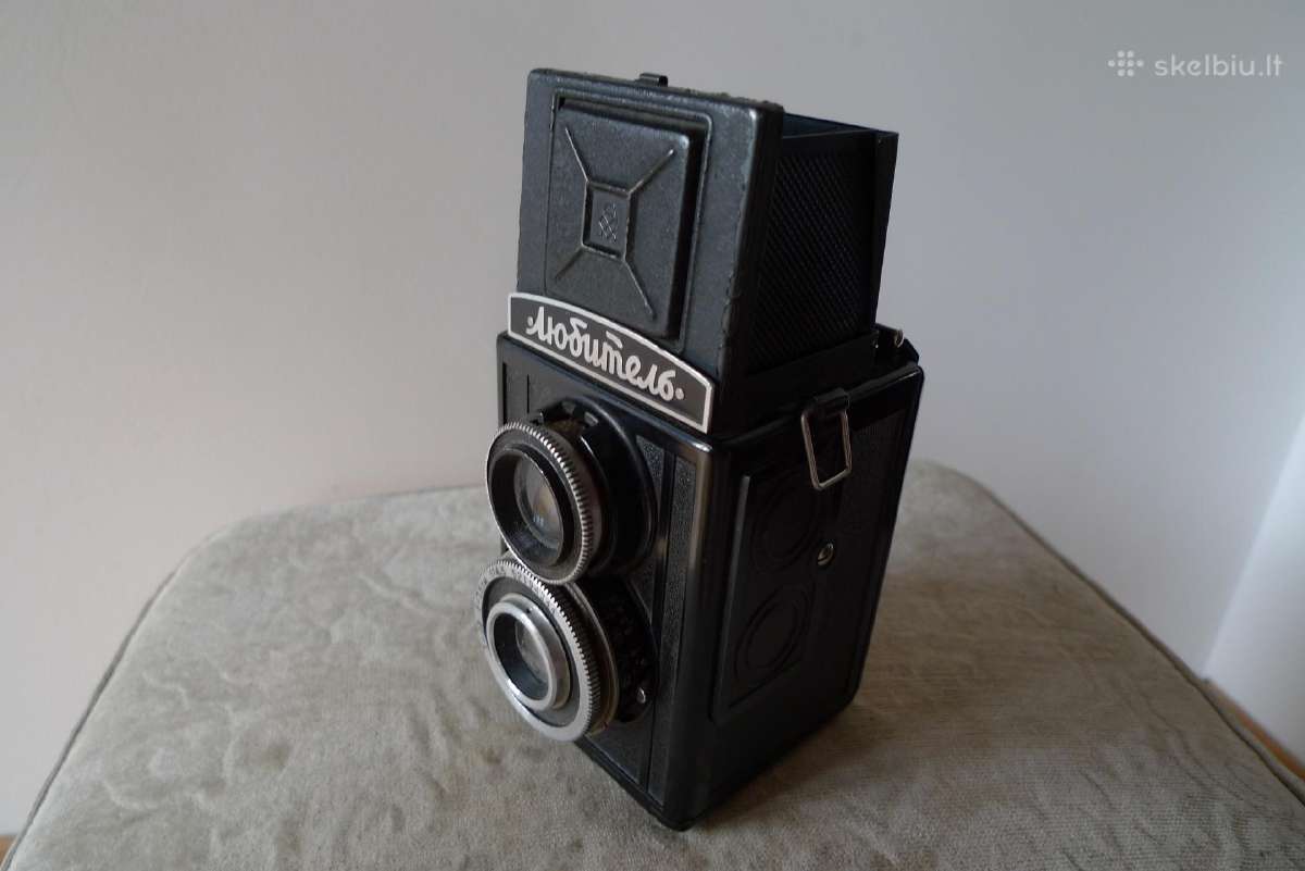 Antikvariniai foto aparat. Liubitel ir vokišk Adox - nuotraukos Nr. 2