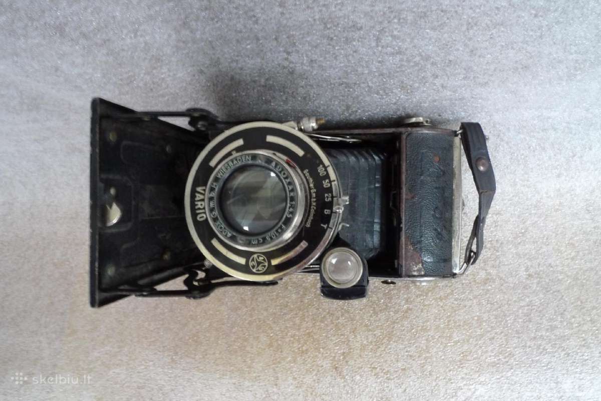 Antikvariniai foto aparat. Liubitel ir vokišk Adox - nuotraukos Nr. 5