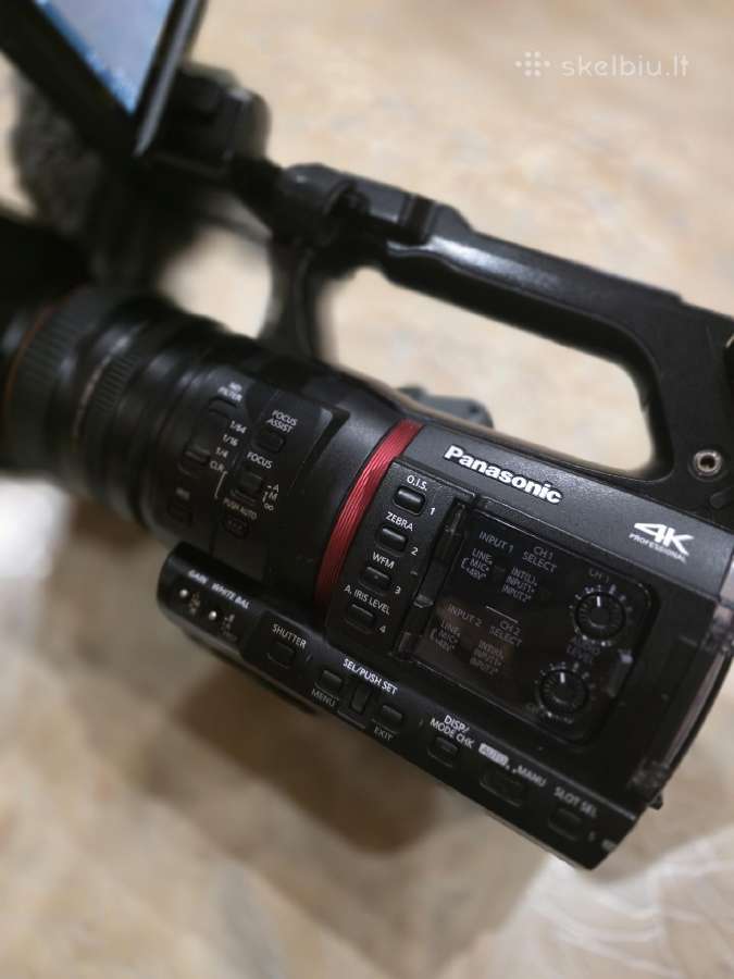 Panasonic Ag-cx350 4k video kamera - nuotraukos Nr. 5
