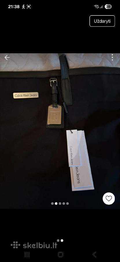 Calvin klein rankine talpi geros kokybės - nuotraukos Nr. 4