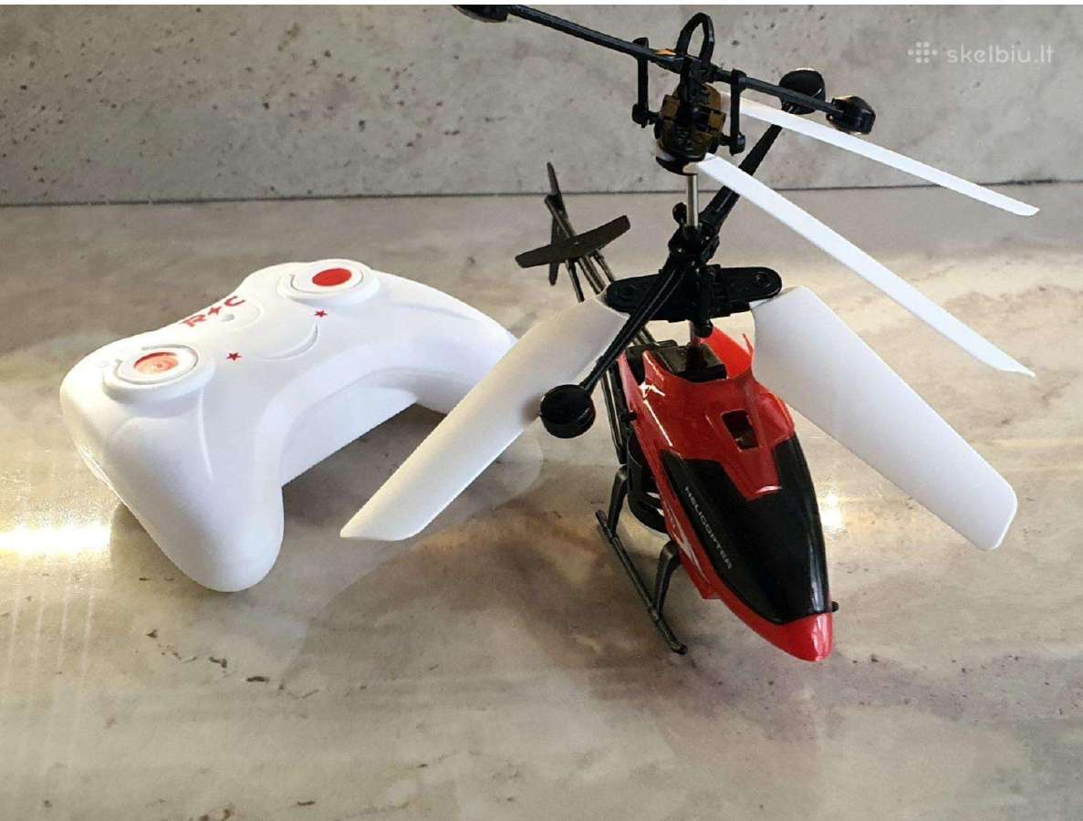 Mini sraigtasparnis valdomas nuotoliu su pulteliu - nuotraukos Nr. 6