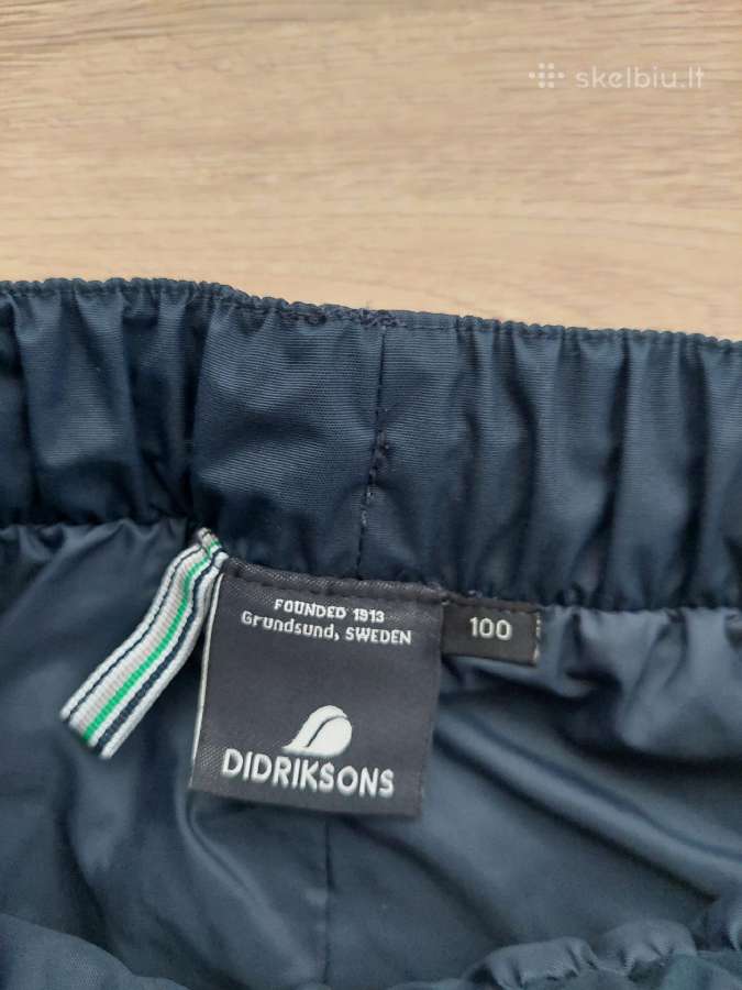 Didriksons Nobi vandeniui atsparios kelnės vaikui - nuotraukos Nr. 3