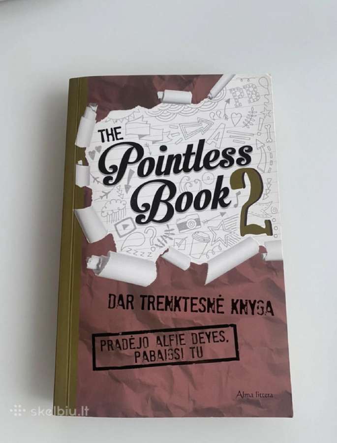 The Pointless Book 2. Lietuvių kalba.