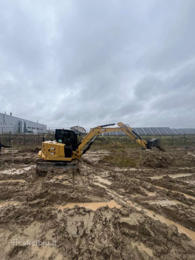 Eskavatoriaus paslaugos Cat 306 (6.5t) - nuotraukos Nr. 4