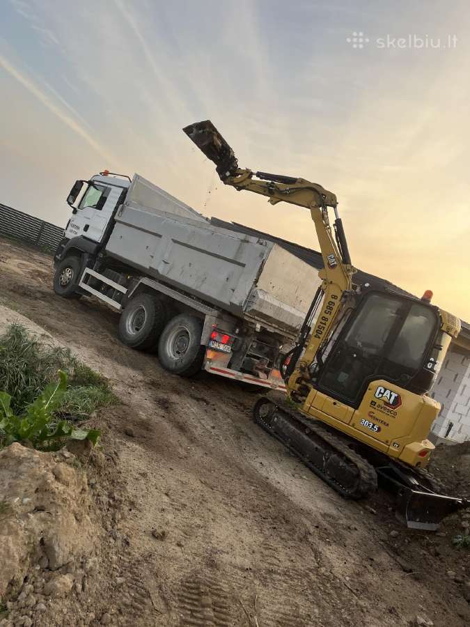 Eskavatoriaus paslaugos Cat 306 (6.5t) - nuotraukos Nr. 35