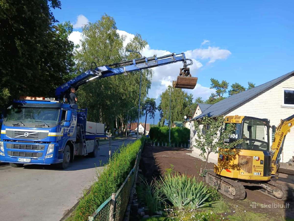 Eskavatoriaus paslaugos Cat 306 (6.5t) - nuotraukos Nr. 36