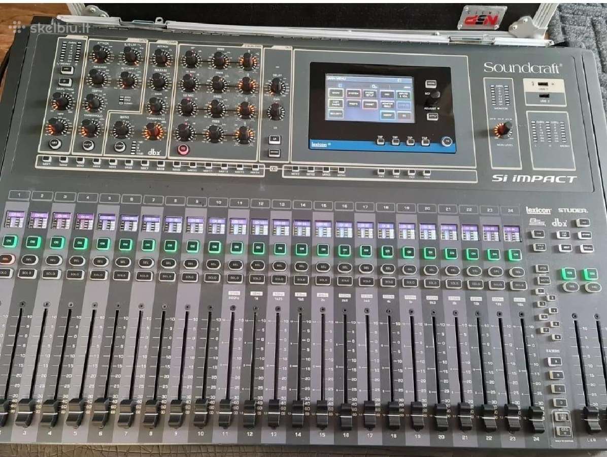 Skaitmeninis Pultas Soundcraft Si Impact - nuotraukos Nr. 2