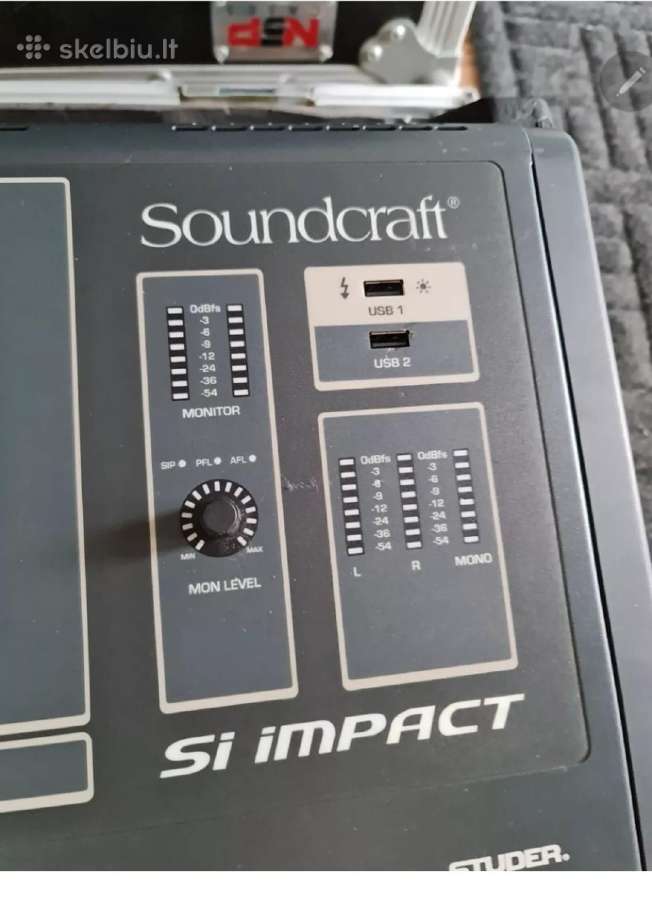 Skaitmeninis Pultas Soundcraft Si Impact - nuotraukos Nr. 5