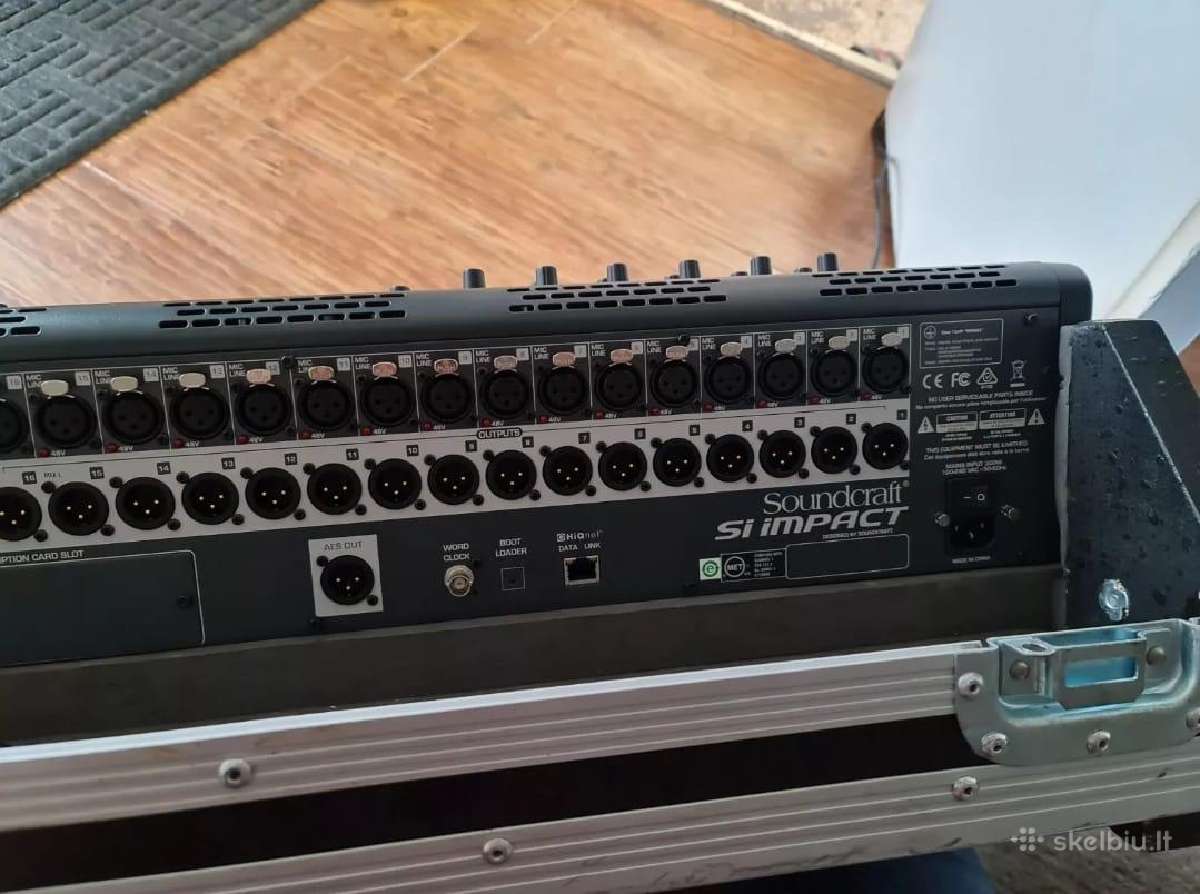 Skaitmeninis Pultas Soundcraft Si Impact - nuotraukos Nr. 6