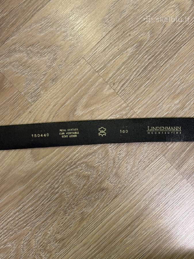 Lindenmann Accessories natūralios odos diržas - nuotraukos Nr. 2