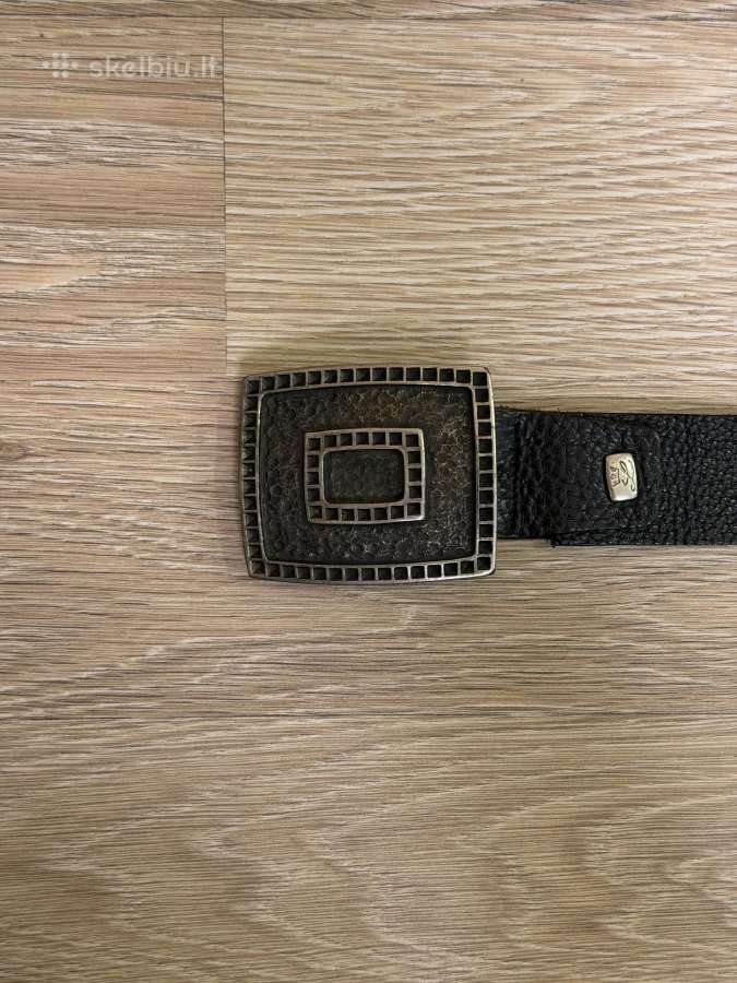 Lindenmann Accessories natūralios odos diržas - nuotraukos Nr. 5