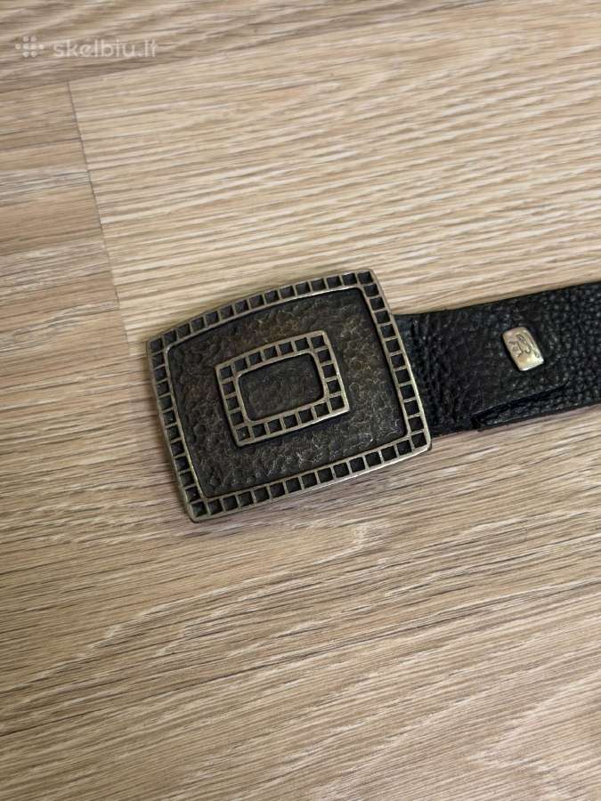 Lindenmann Accessories natūralios odos diržas - nuotraukos Nr. 6