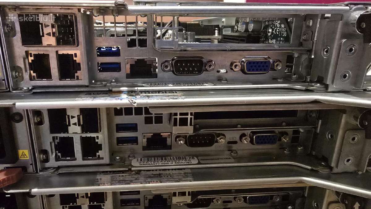 Supermicro Cse-119u X10dru-i+ 2x Intel Xeon V3 V4 - nuotraukos Nr. 4