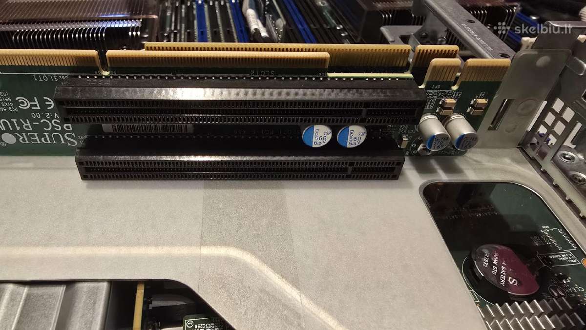 Supermicro Cse-119u X10dru-i+ 2x Intel Xeon V3 V4 - nuotraukos Nr. 10