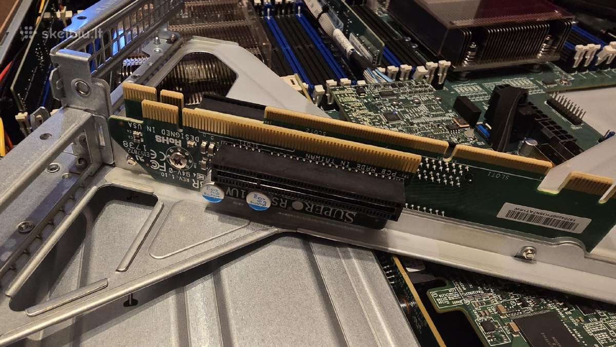 Supermicro Cse-119u X10dru-i+ 2x Intel Xeon V3 V4 - nuotraukos Nr. 11