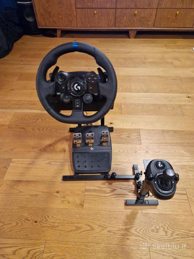 Žaidimų vairo su Rėmu Logitech G923 (ps/pc) nuoma