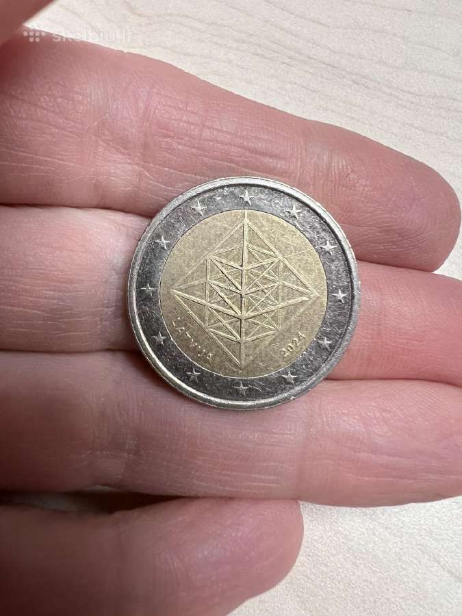 Latvijos proginė 2 eur moneta