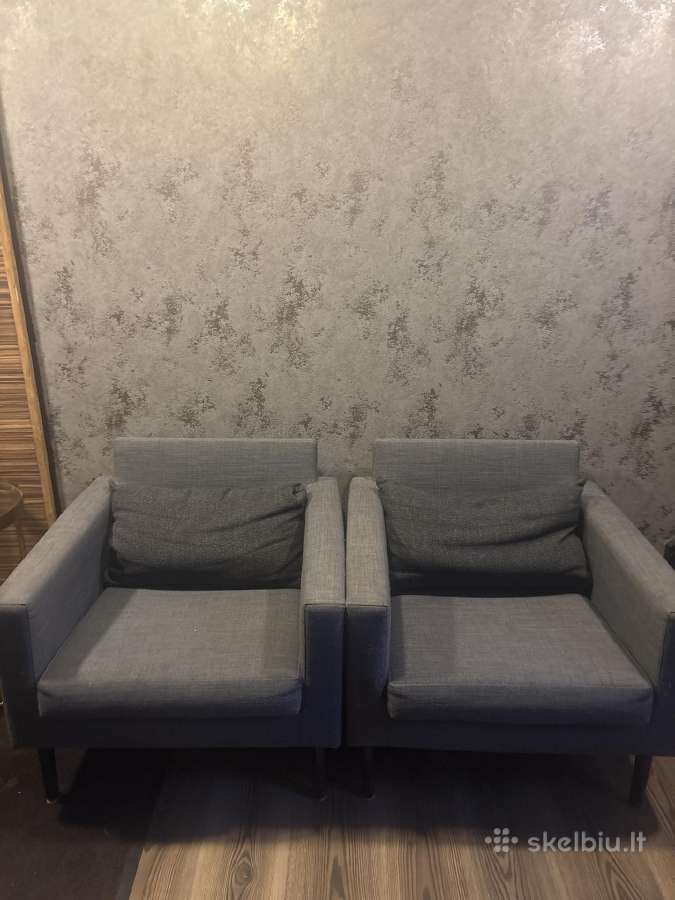 Du foteliai tik 20 eur
