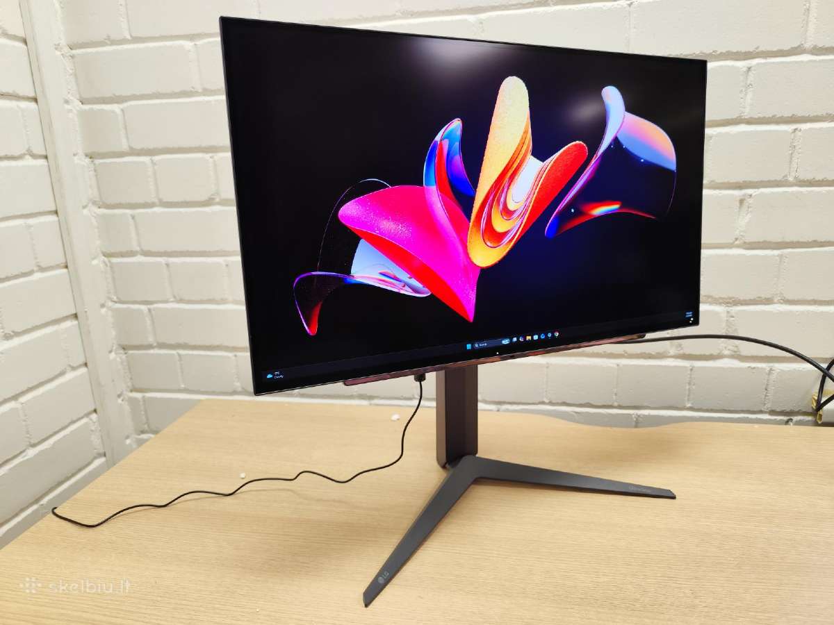 LG 27gs93qe-b 27" Oled 240hz Wqhd - nuotraukos Nr. 2