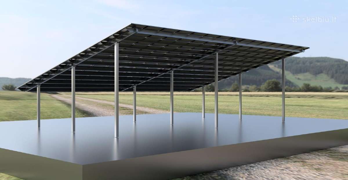 Stogas is saules elektrines terasom ir stoginem Se - nuotraukos Nr. 2
