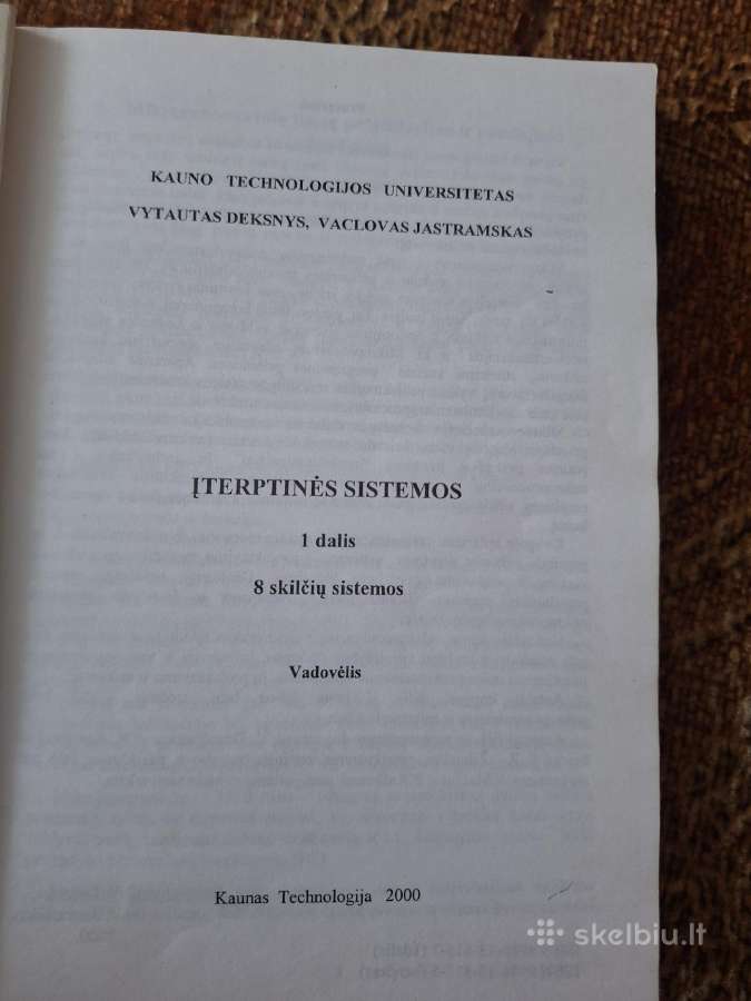 Įterptinės sistemos. 1dalis - nuotraukos Nr. 2